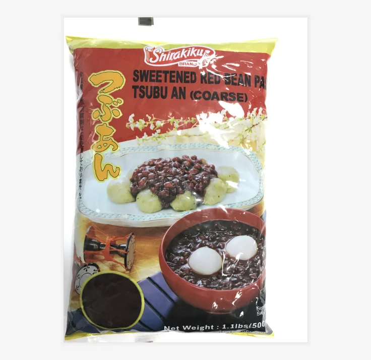 
Chinese Japanese red bean azuki bean coarse and fine paste 