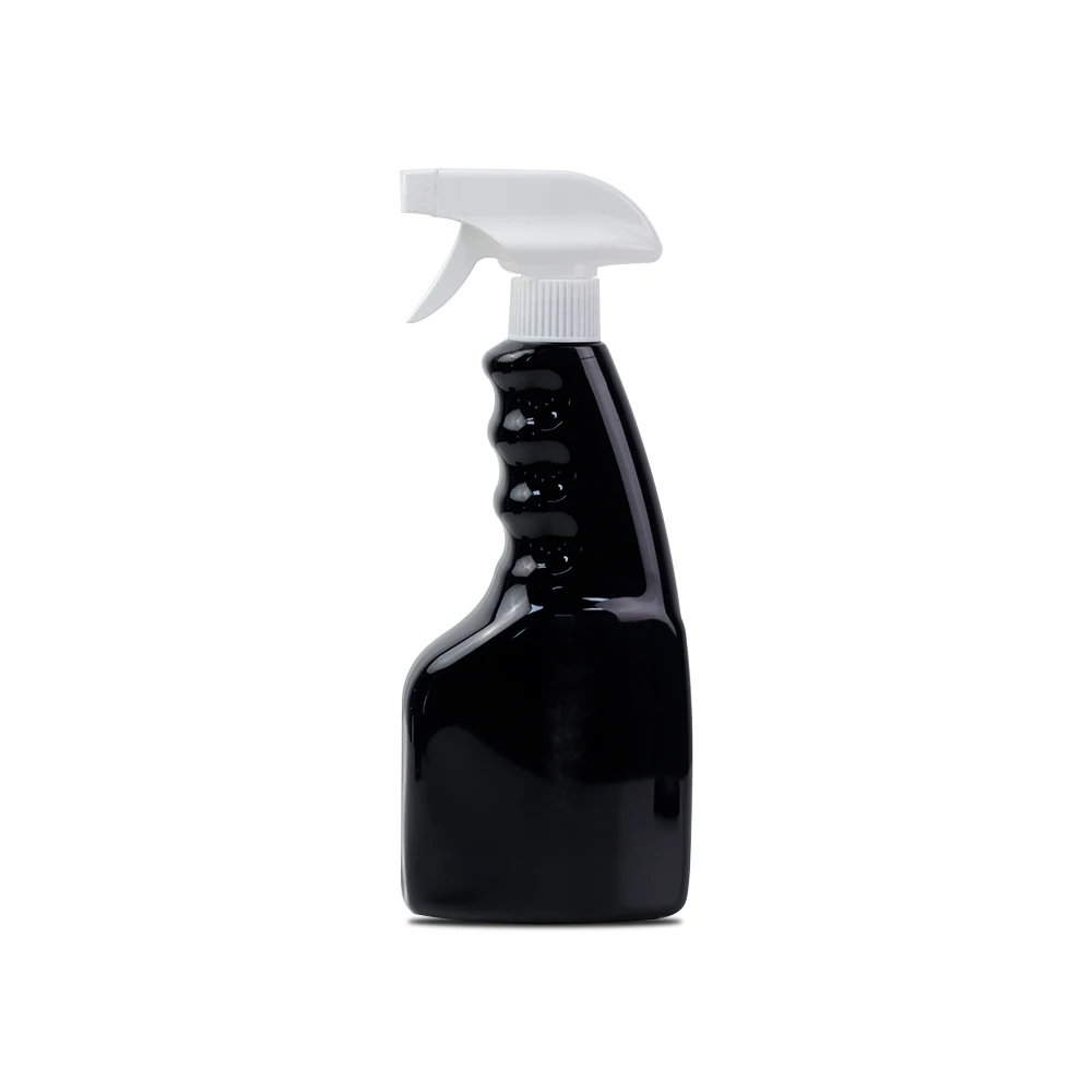500ml 500 Ml 17 0z 17oz Customized PET Matte Black Empty Cleaner Trigger Spray Bottle