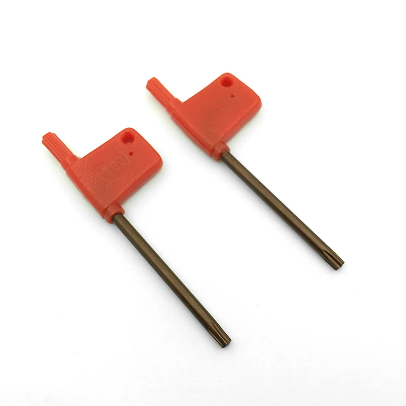 Ключ torx S2 T6 с красным флагом, ключ torx с красным флагом, ключ torx