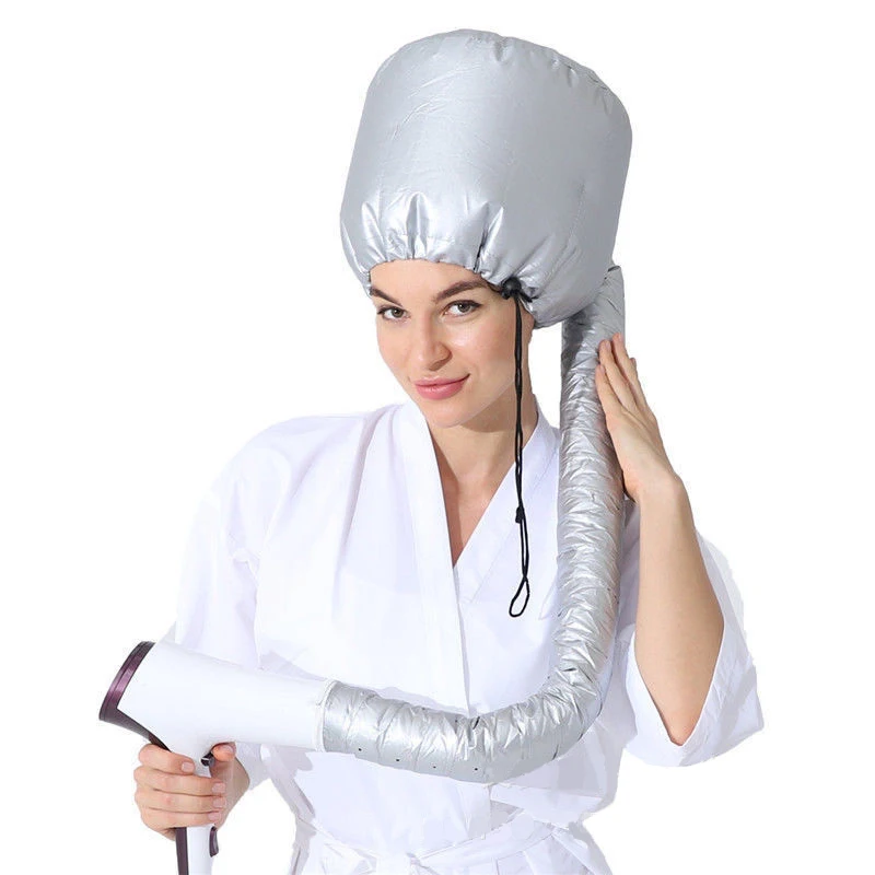 Hair perm hair dryer nursing dye hair modelling warm air drying treatment cap home safer than electric cap