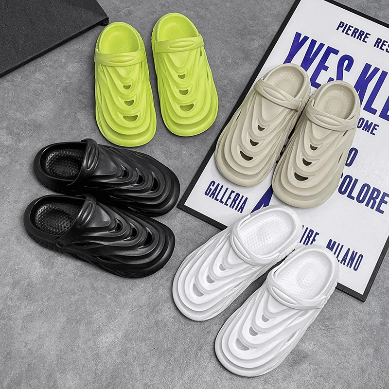 QY EVA Men Clogs Shoes Walking Garden Clogs for Women Unisex Anti-slip Men Clogs 2023 Factory New High Quality Beach Opp Bag