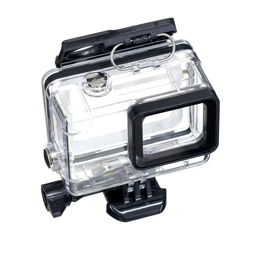 Kaliou Go pro Accessories Transparent Waterproof Diving 45M Protective Shell Protection Housing Case for Go pro 7 6 5