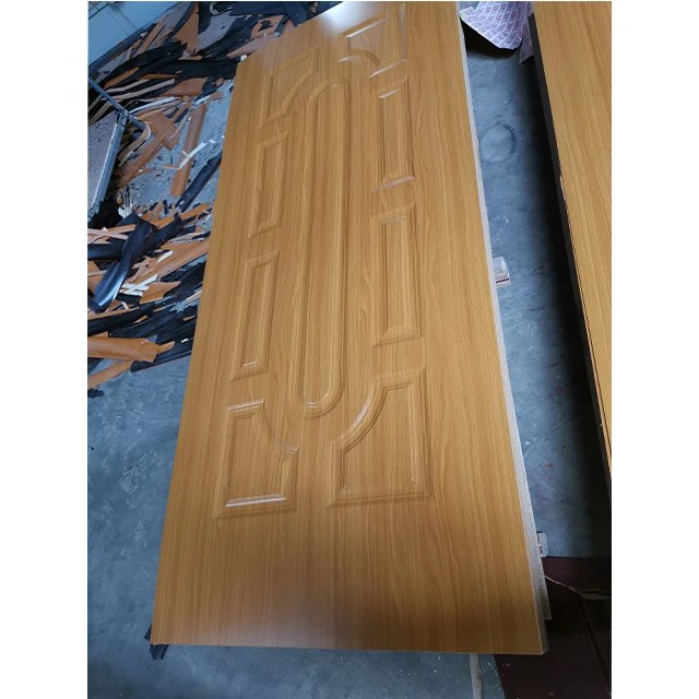 3mm Melamine HDF Molded Door Skin Used For Interior Door