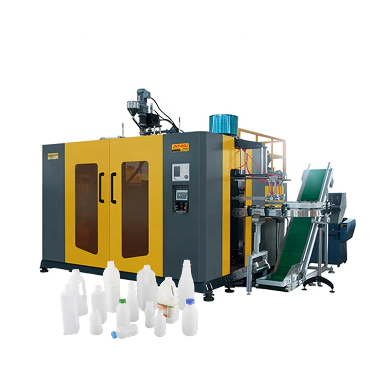 2S3L Plastic Extrusion Blow Molding Machine HDPE Small Bottle Making 6cavities