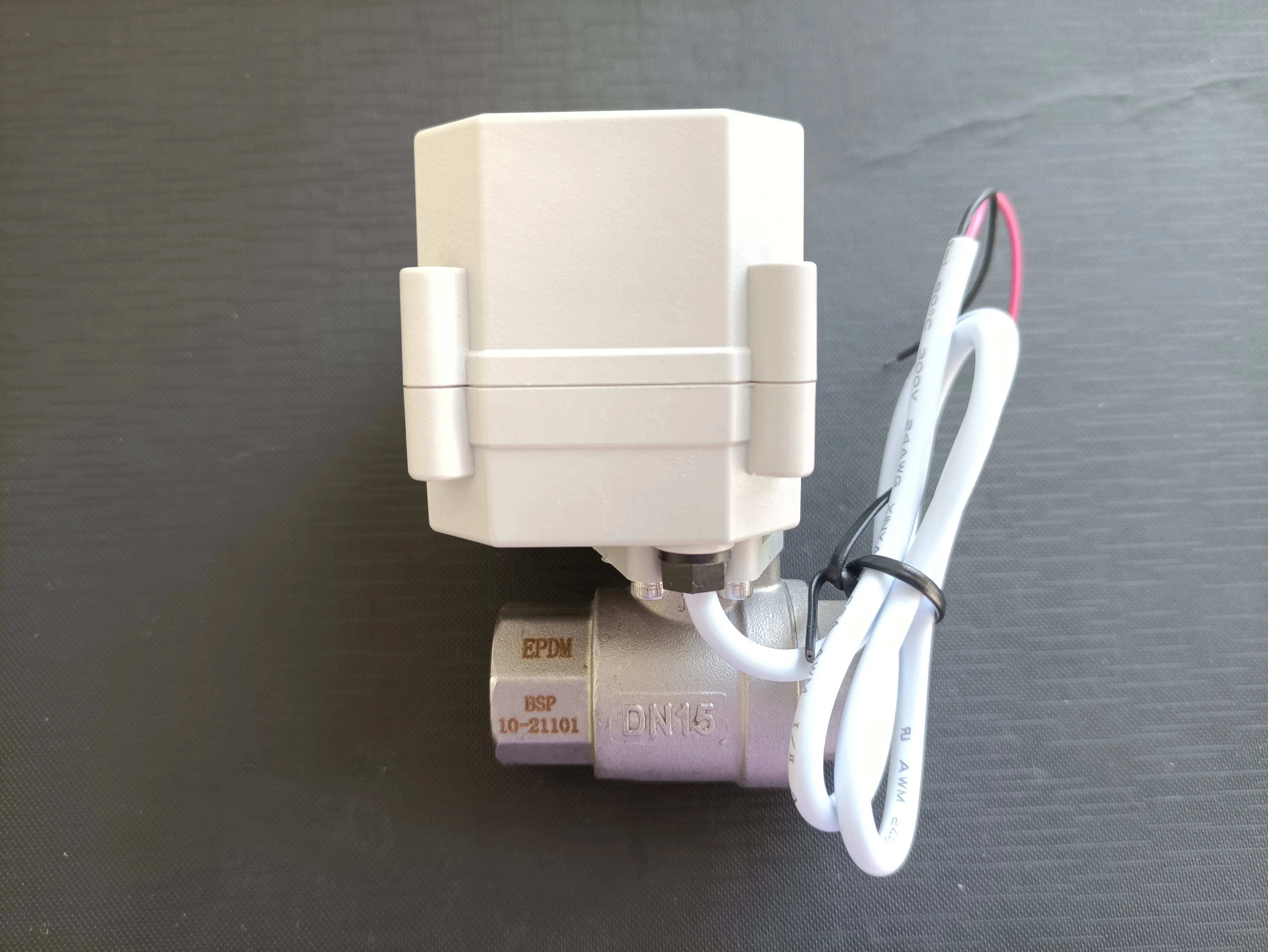 12V 24V Mini Stainless Steel DN50 BSP Electric Ball Valve