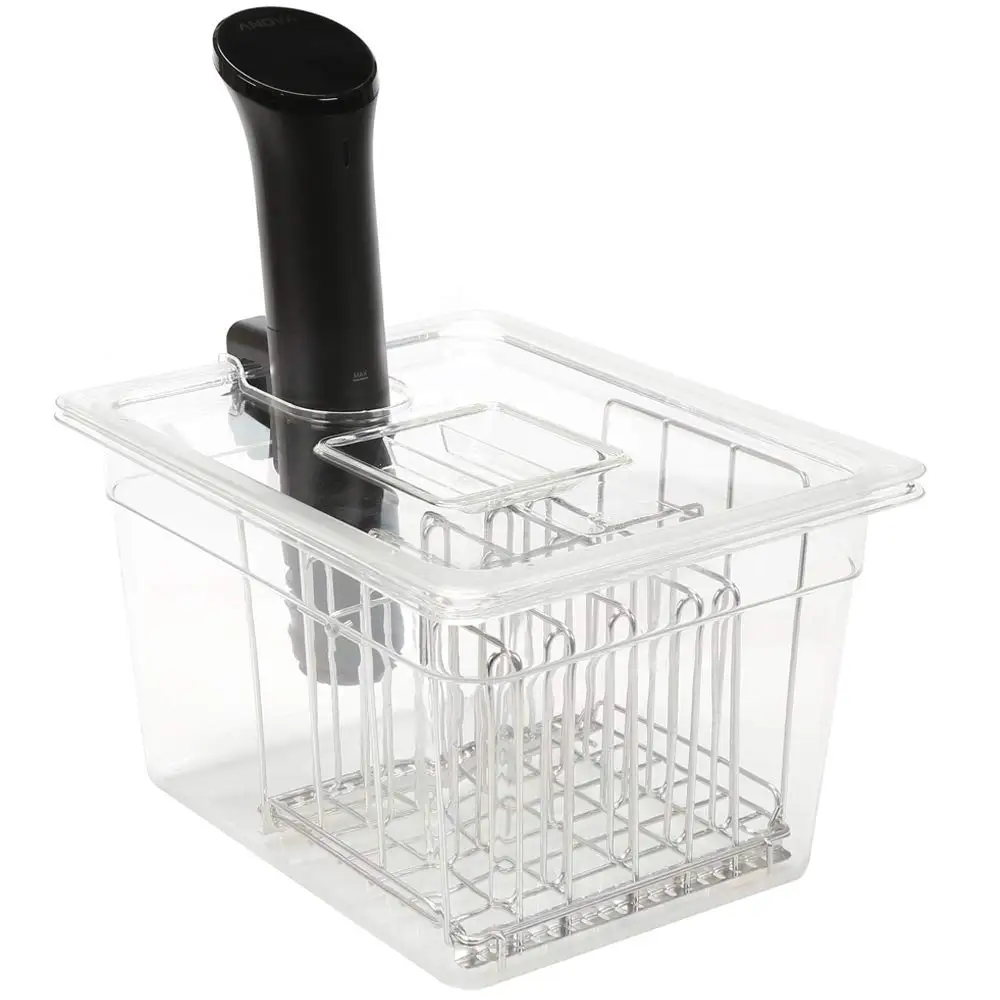 
Shiren best container for sous vide with lid for immersion circulators 