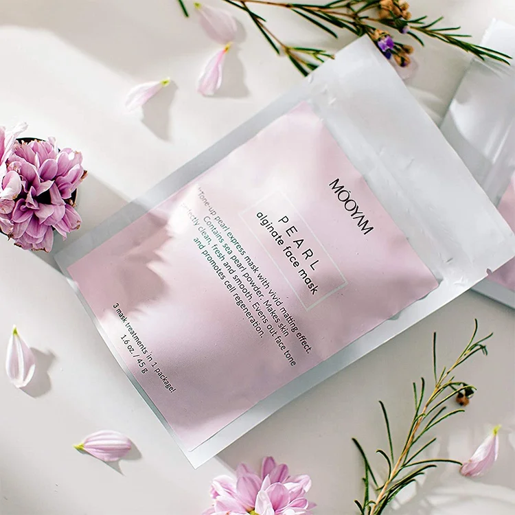 
OEM Wholesale Private Label Natural Organic Brighten Cleansing Peel Off Rose Sfot Powder Rubber Hydro Jelly Mask 