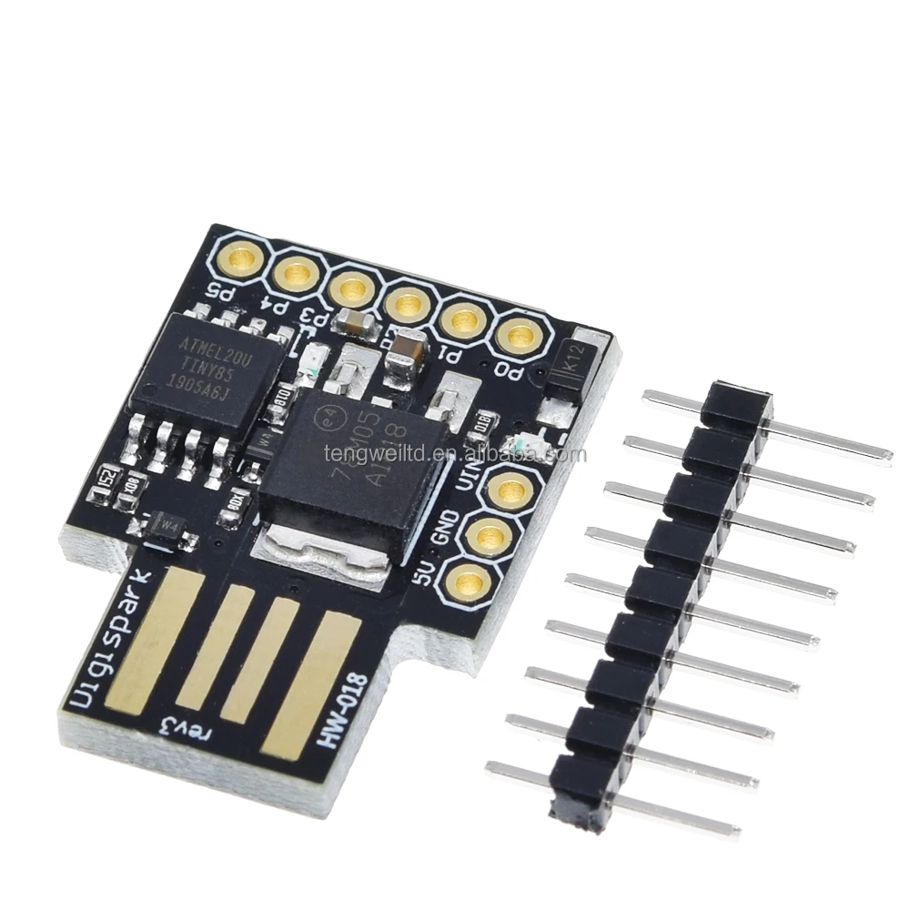 ATTINY85 USB development board  Digispark kickstarter micro expansion board