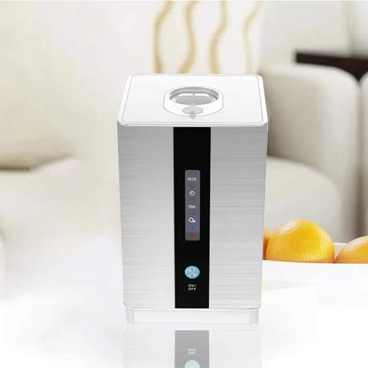 Hydrogen Inhalation Machine Home Use Hydrogen Inhaler Portable Spe Pem Hydrogen Water Generator