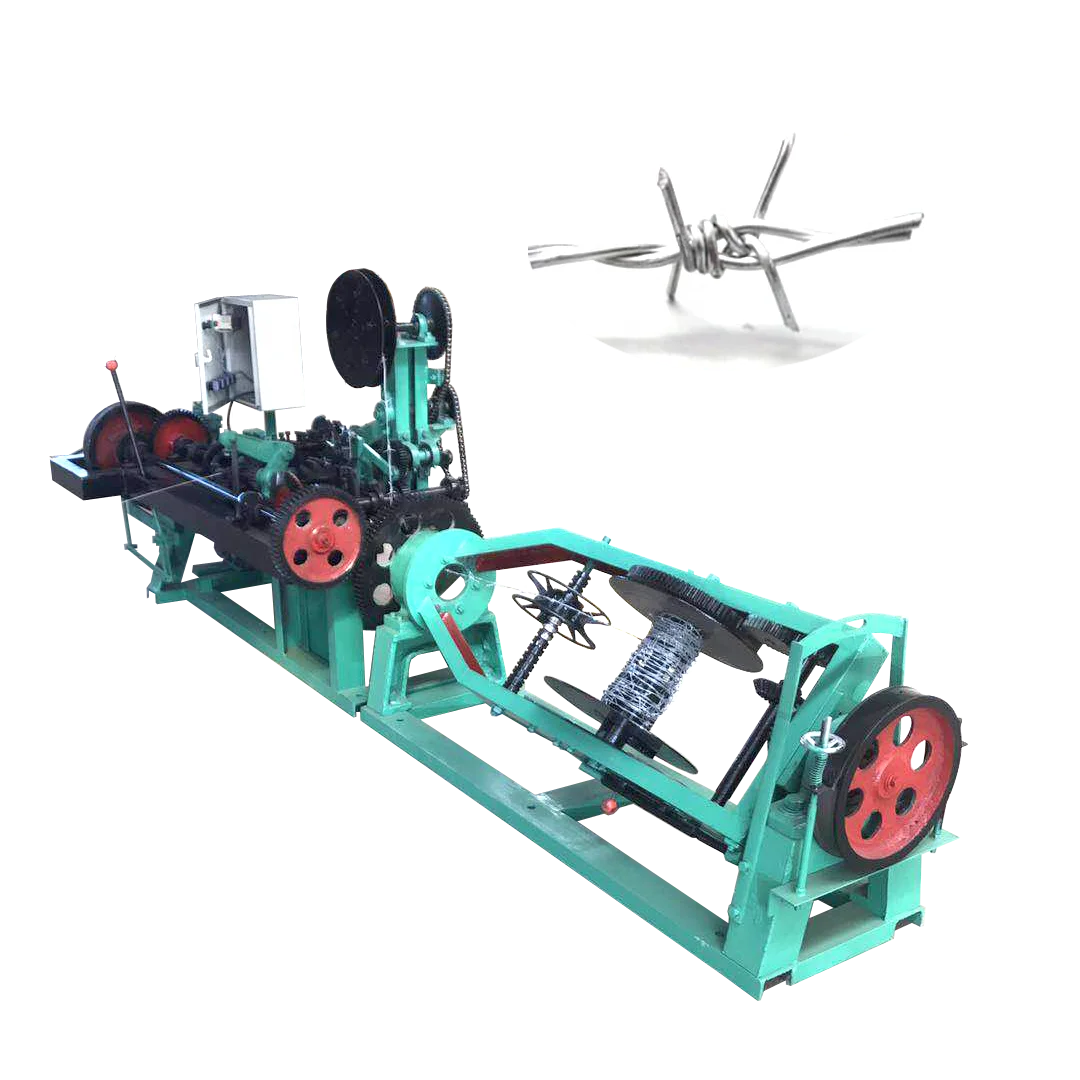 1.8-2.2mm Barbed Wire Machine Common Double Strand High speed wire mesh making machine fence