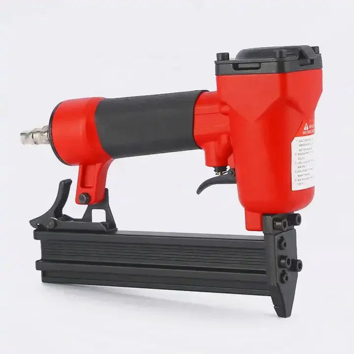 Heavy Duty Steel Wood Sale Carpentry Concrete Staple Gun Pin Framing Brad Stapler Gun Narrow Crown air Pneumatic Stapler