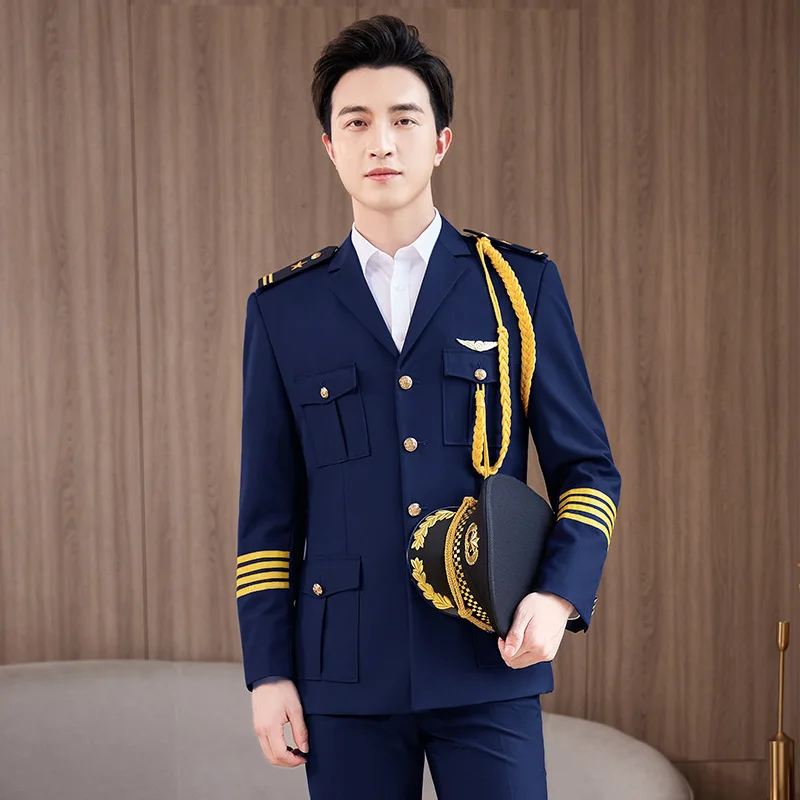 Custom Latest Design Security Guard Uniform Unisex Polyester Silm Fit Workwear Office Clothing Ceremonial Uniforms