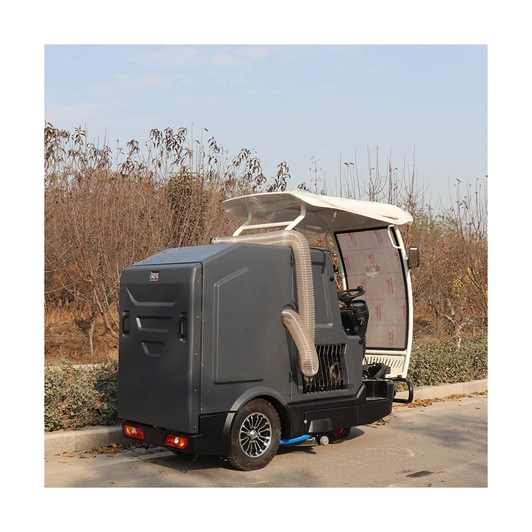China Factory Wholesale Automatic Ride On Floor Road Sweeper
