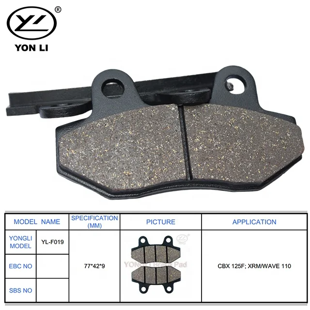 Высококачественные дисковые Тормозные колодки для мотоциклов HONDA оптом