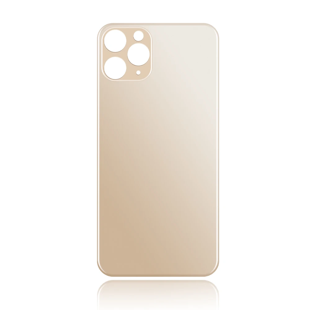 BIG Hole Battery Back cover glass  For iPhone 11 Pro max Battery Back Cover Rear Glass Housing Adhesive For iPhone 11 Pro Max