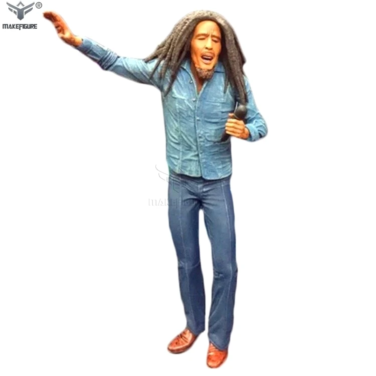 toy factory custom human pvc action figure toy,  Reggae  Bob marley pvc figure, customization memorable human model figurine