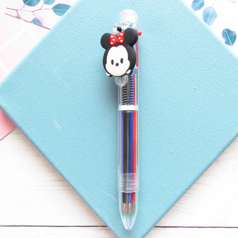 New Marvel Spider Man Iron Man stationery  gel pen cute Silicone doll cartoon student supplies female gift