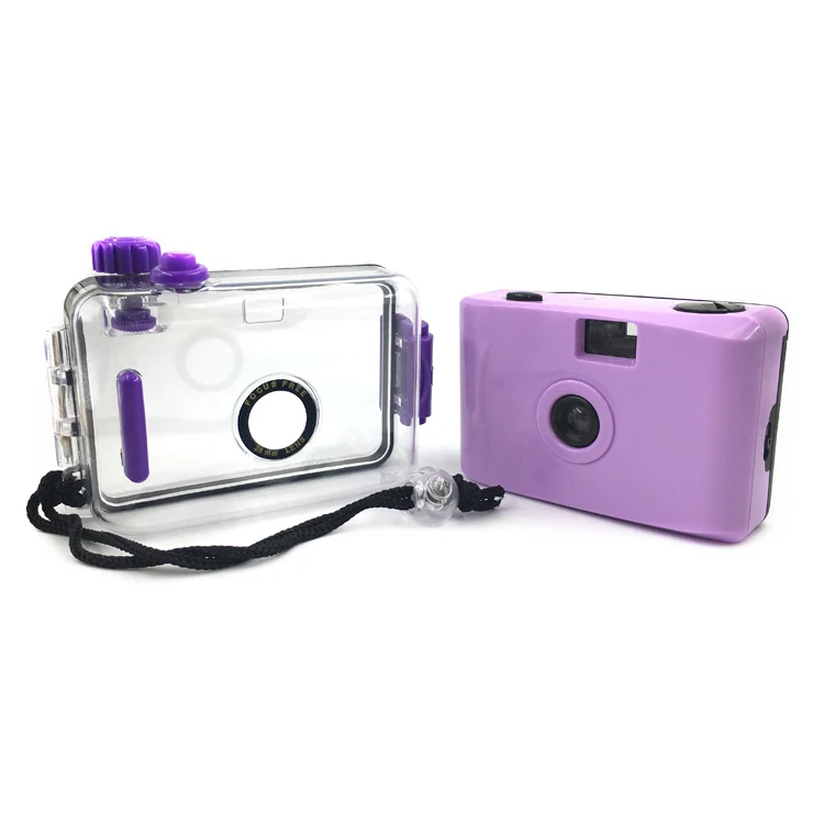 Высококачественная недорогая водонепроницаемая многоразовая пленка 35 мм, Механическая камера, пленочная камера, детская камера, подарок