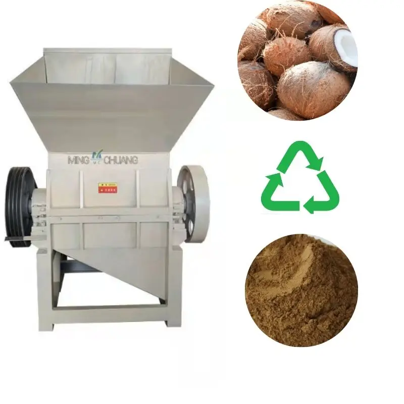 Coconut shell grinding machine plastic crusher Thailand price for sale