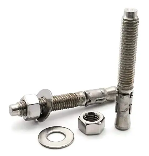 High Quality  Stainless steel and Carbon Steel M6 M8 M10 galvanized Expansion Bolt Anchor Wedge Anchor Concrete Anchors