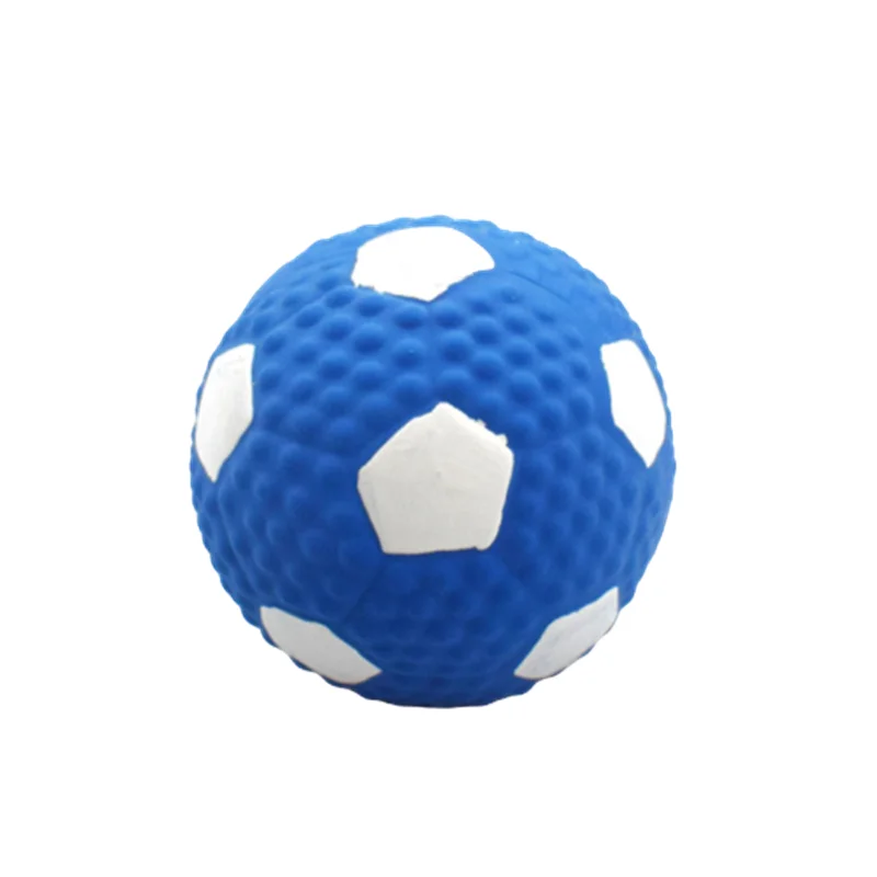 Pet latex toys High elastic cotton stuffed latex football football sounding toys pet Cat and dog toys