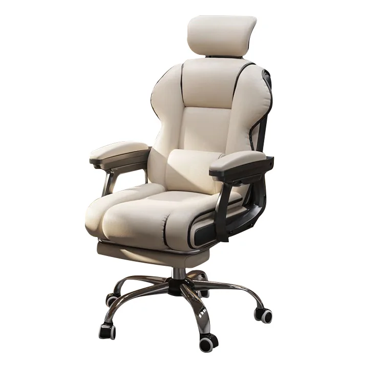 New Arrival Metal High Back Workspace Swivel Boss Computer Chair Revolving Adjustable Height Leather Office Armchair