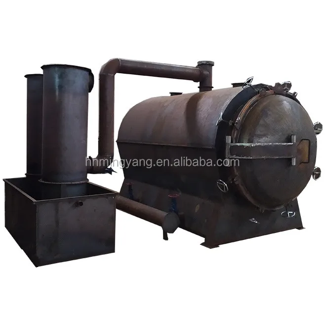 Филиппинский горизонтальный бамбуковый уголь, карбонизирующая печь, небольшой древесный уголь