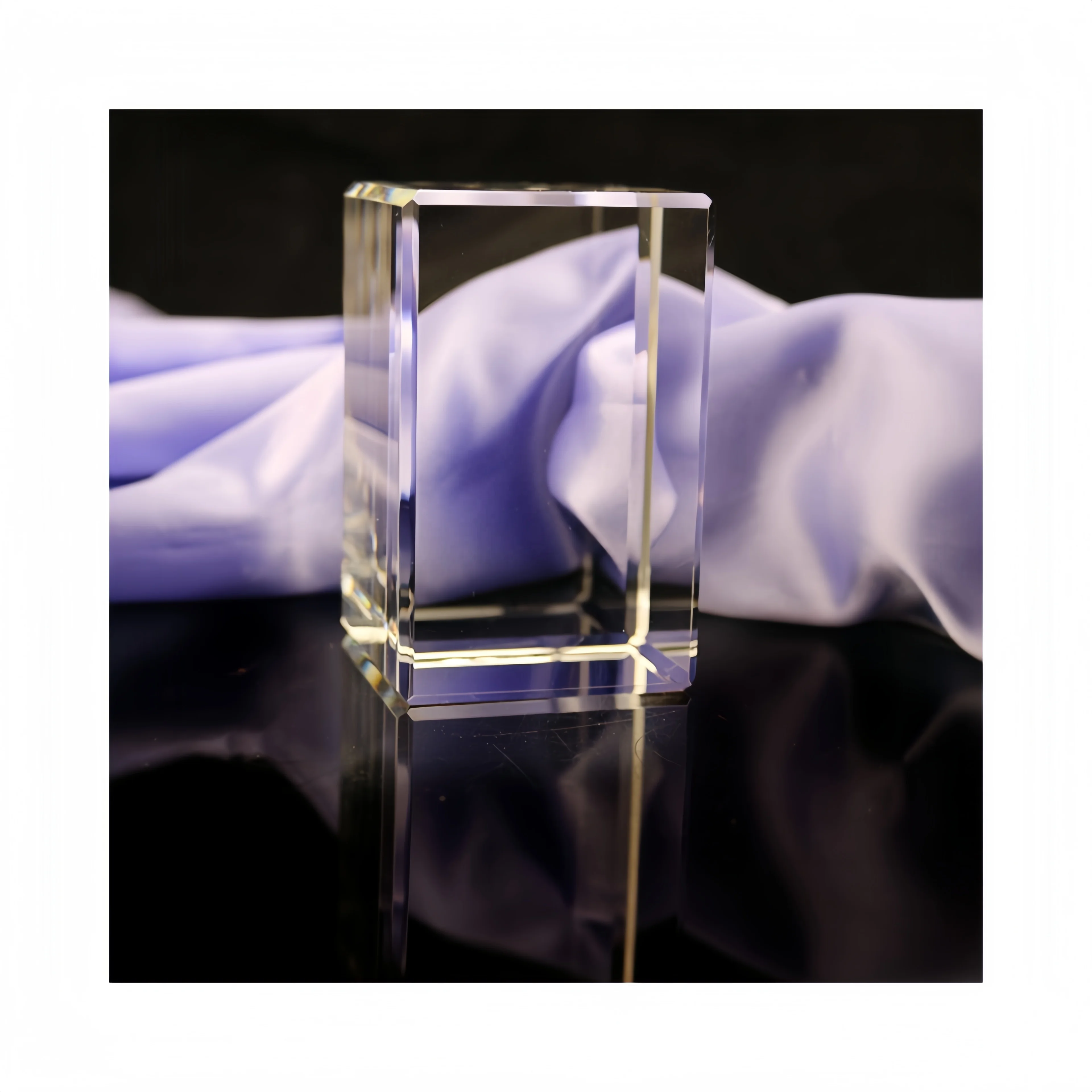 K9 Glass Cube/blocks 3d laser Engraved Crystal bike/bicycle