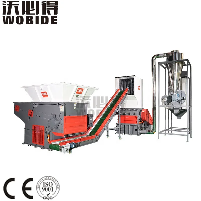 Automatic Waste Scrap Hard Plastic LDPE HDPE PP PE Bags Film Recycle Washing Line Equipment Machine Price For Sale