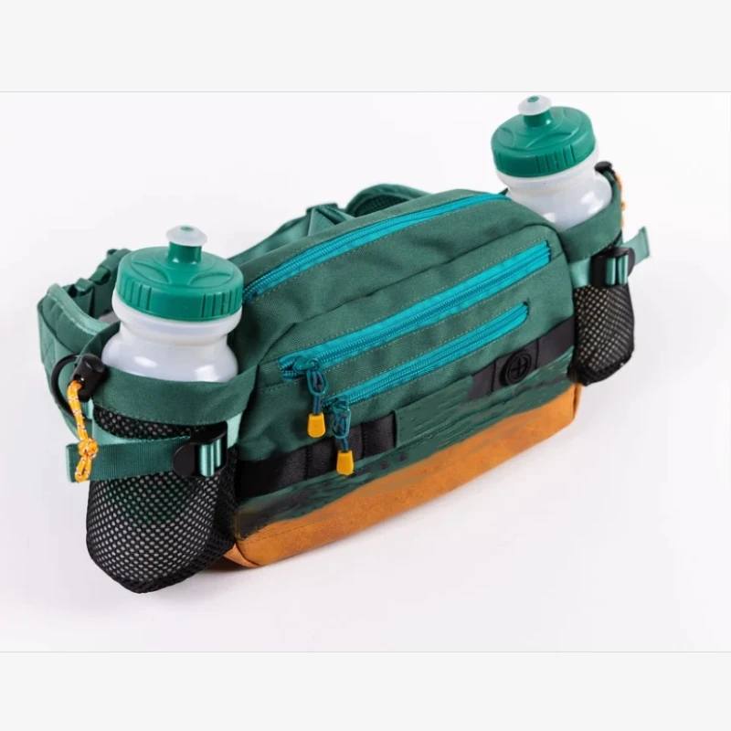 BSCI custom waterproof Dog running Waist Zipper Pouch pet waist bag Fanny Pack with Poop Bag Dispenser