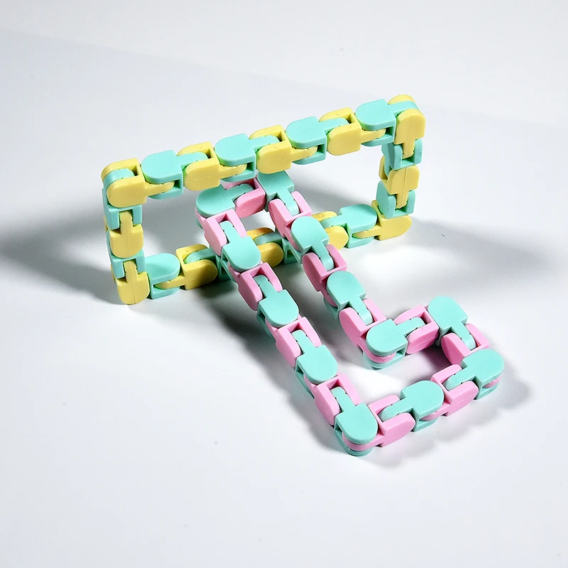 
Funny Chain Track Intellect Decompression Toy Anti Stress Toys Baby Sensory Stress Relief Toys 