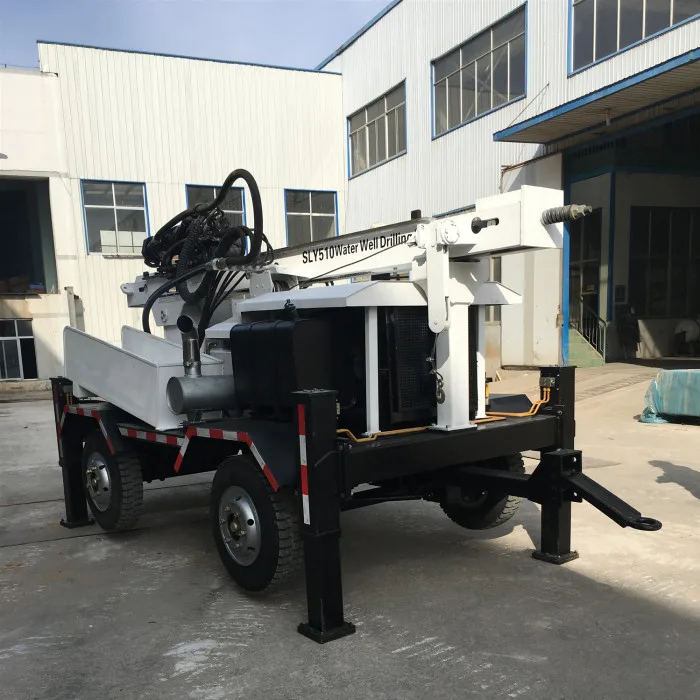 Strong Power SLY510 Trailer  Mounted mobile water well drilling rig