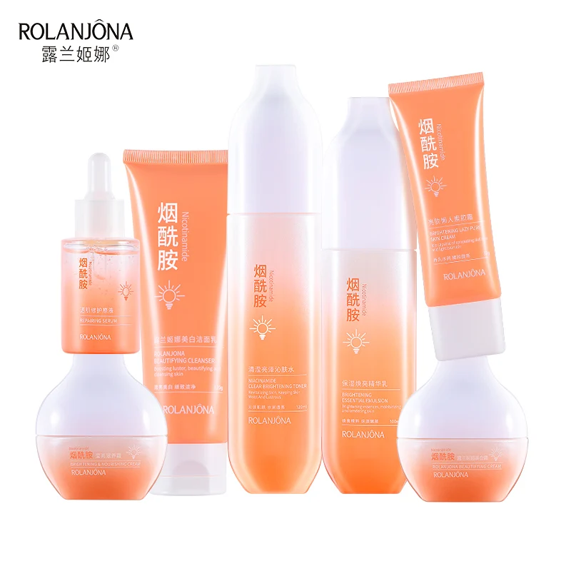 Wholesale Rolanjona Niacinamide Skin Whitening and Cleaning Facial Cleanser 120g