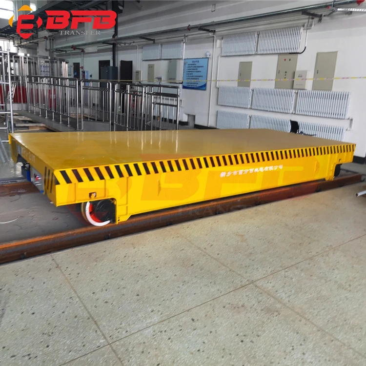 battery powered automatic railway cart on rails