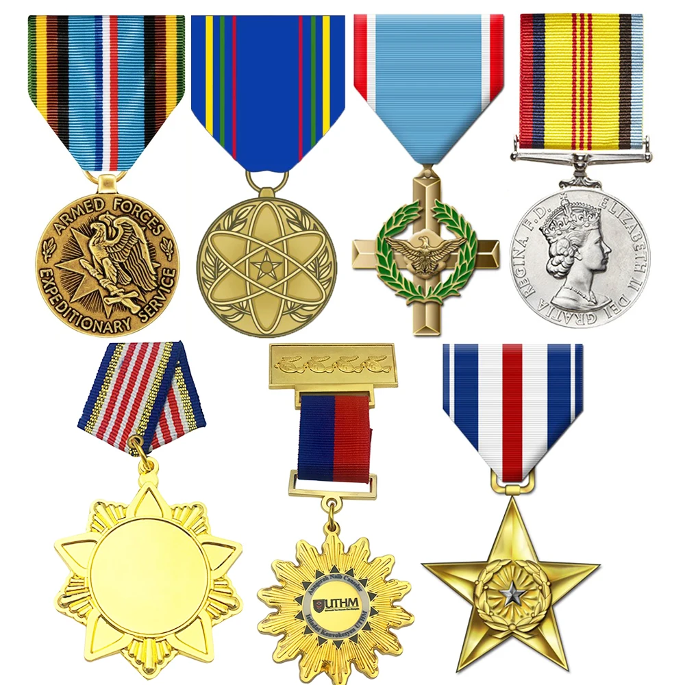 Medal Manufacturer Wholesale Gold Silver Bronze Zinc Alloy Blank Metal Medalla Sports Medals Custom Medals Support