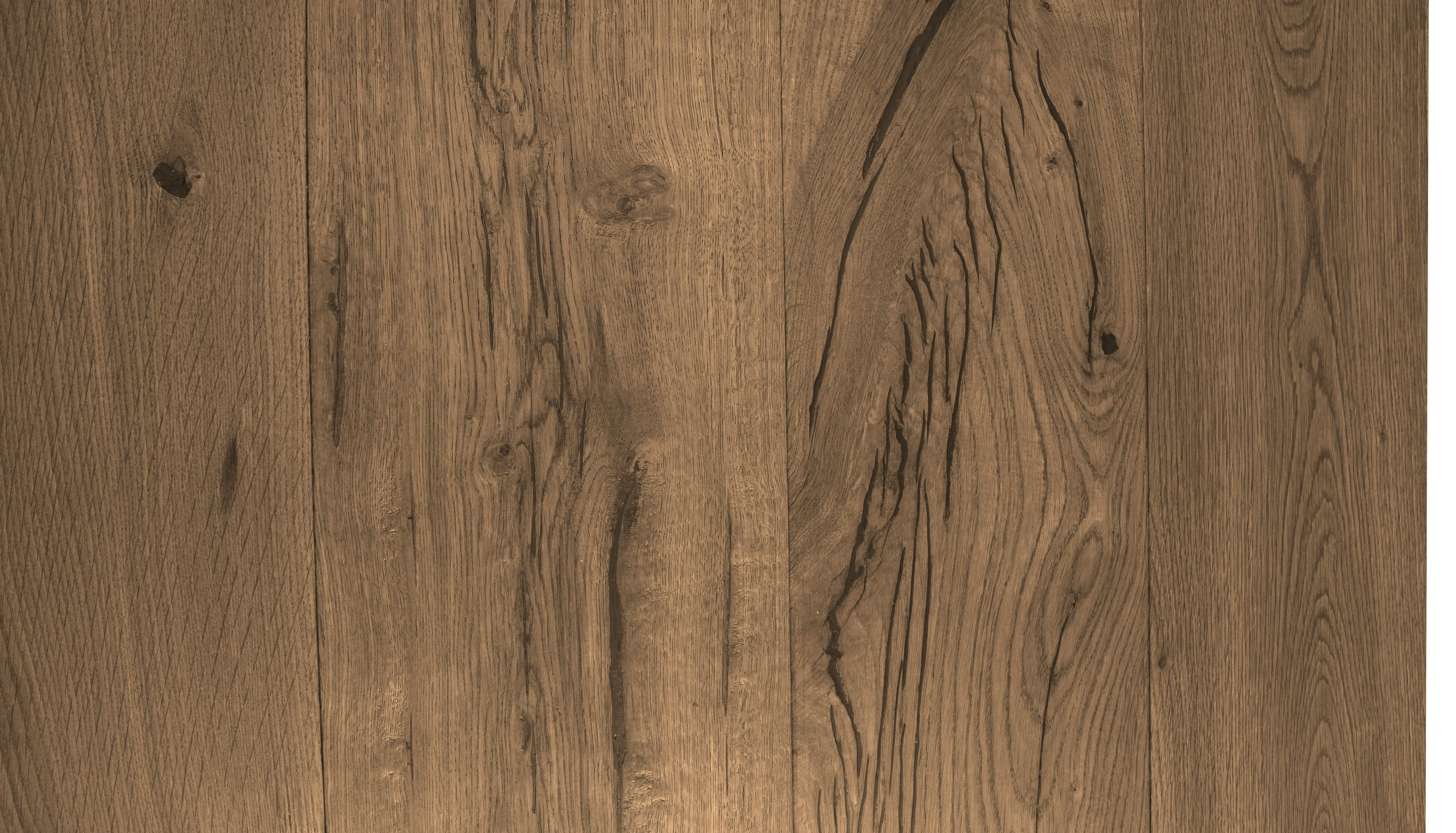Villa/ Hotel/ Apartment/ 3-layer European Oak Engineered Flooring  EF grade 14/3x190x1900 Saw cut  smoked -color : Acorn