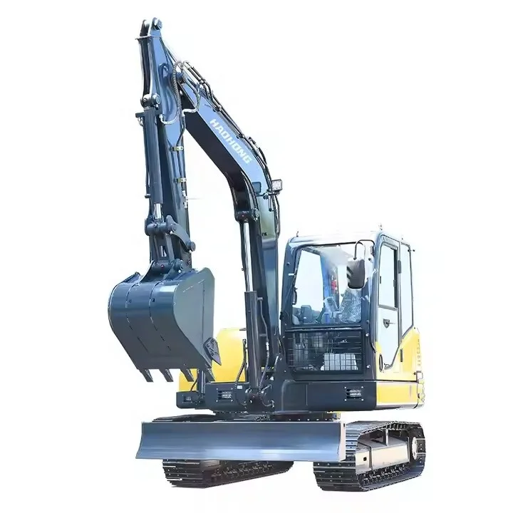 Hydraulic Crawler Mini Excavator 6 Ton CE EPA Kubota Engine Small Excavator 8 Ton Machine Wheel Backhoe Loader for Sale