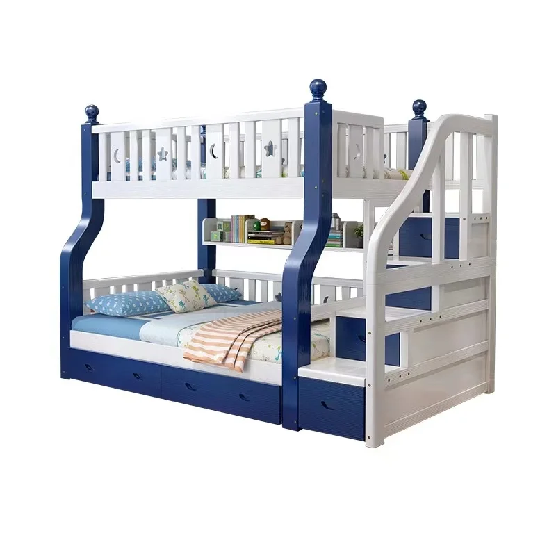 
modern bedroom furniture Solid wood Children bed Bunk bed 