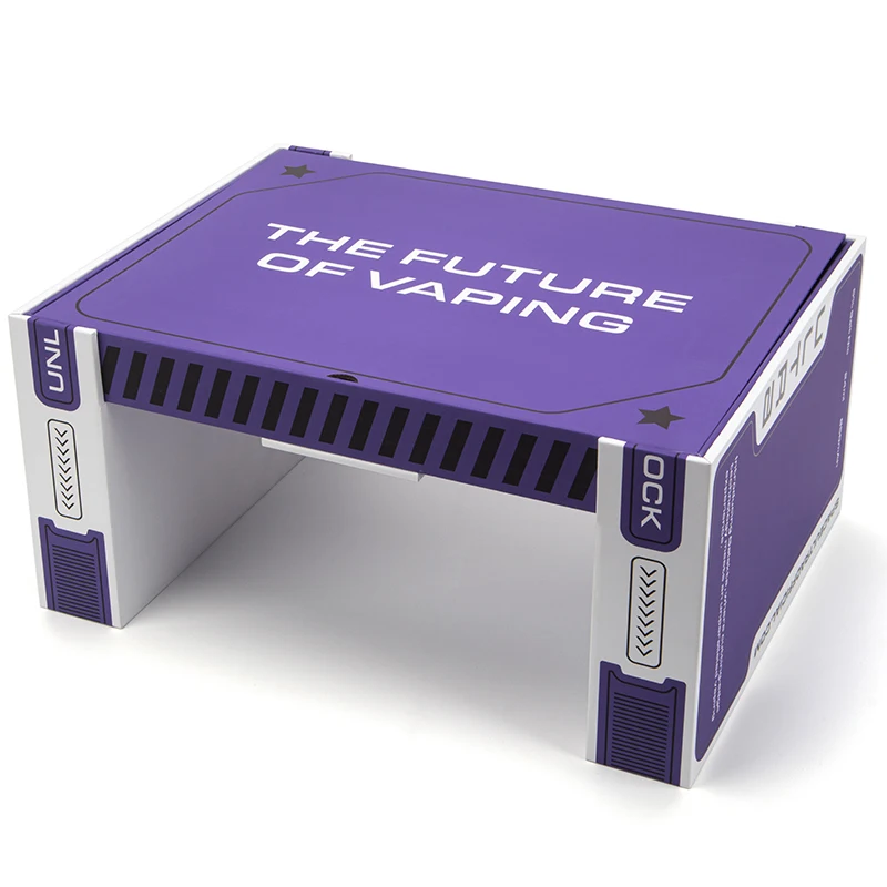 Factory customization Sample crepe holder display luxury personalised sample big gift box for trade show