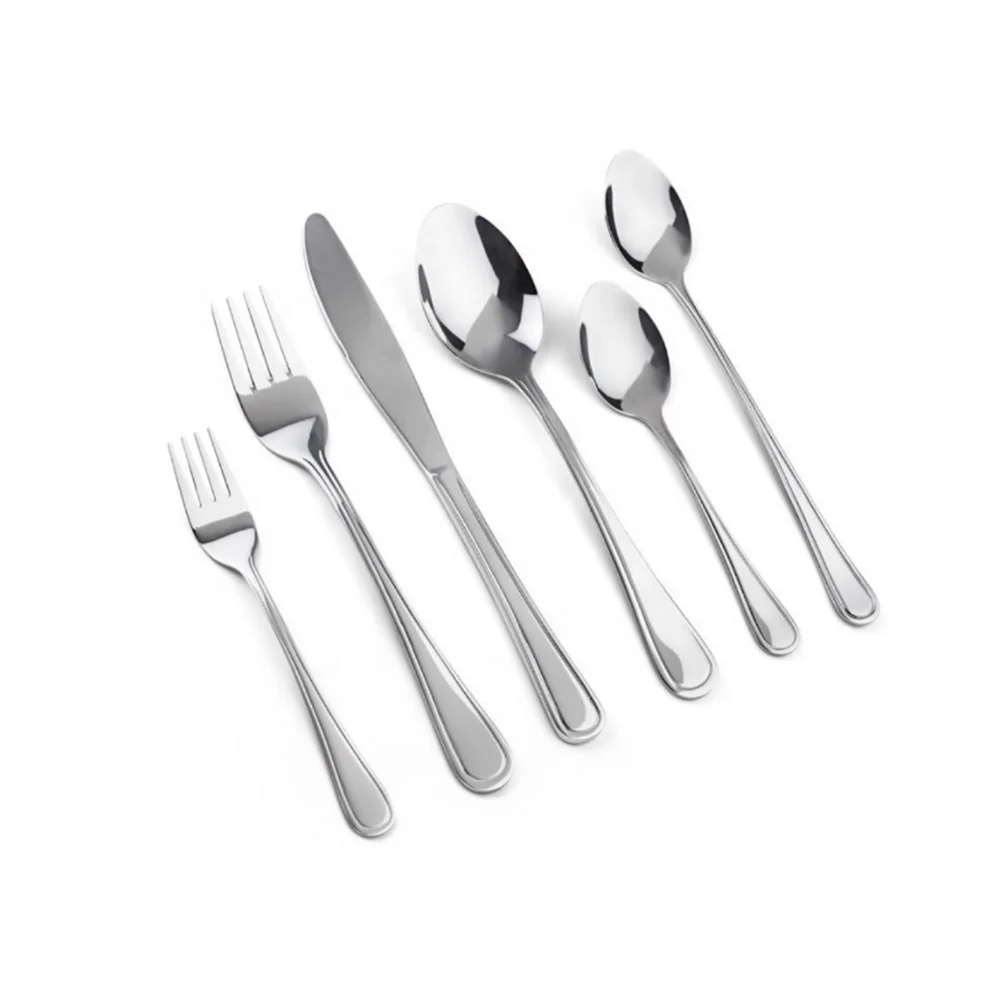 Best Tableware Inox Sztuccow BESTECKSET 30/42/48/101/102/130 Pcs Cutlery Set Stainless Steel