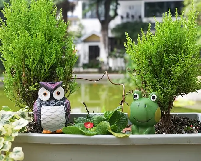 Frog Shaped Self-Watering Spikes - Effortless Plant Care for Your Garden, Cute and Playful Design for Indoor and Outdoor Plants