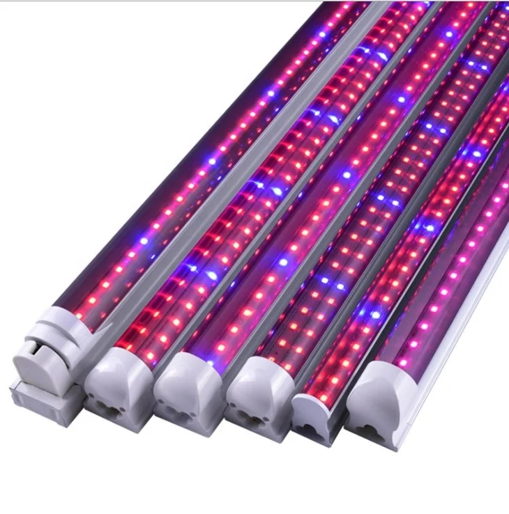 high quality 4ft 20w waterproof full spectrum 7:1 or 4:1 t8 blue/red led plant grow light tube