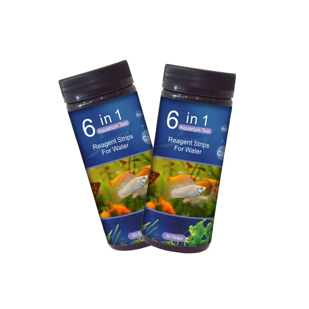 5 in 1 Test Strips Water Conditioner for Aquariums, 4 Count