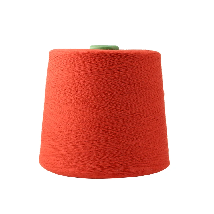 Custom Oem Dyed 100% Cotton High Tenacity Blended Yarn for Hand Knitting