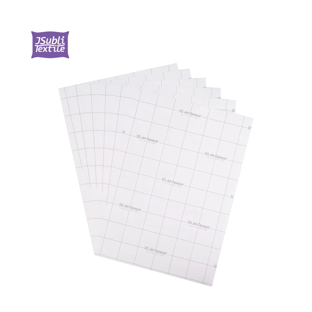 BestSub Wholesale Jetpro Inkjet Dark Transfer Best Quality Sublimation Paper A4 Size