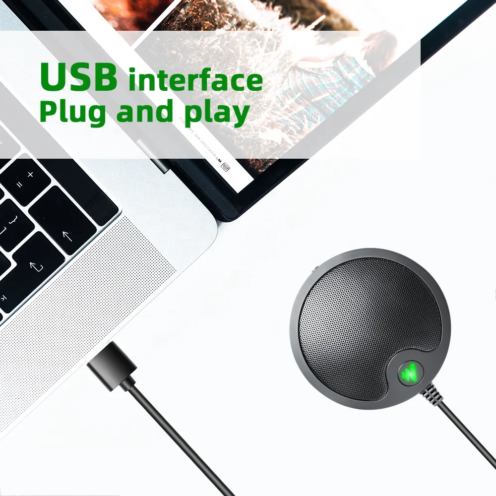 MAONO новый дизайн Интерфейс микрофон студия всенаправленный Профессиональный usb для работы дома