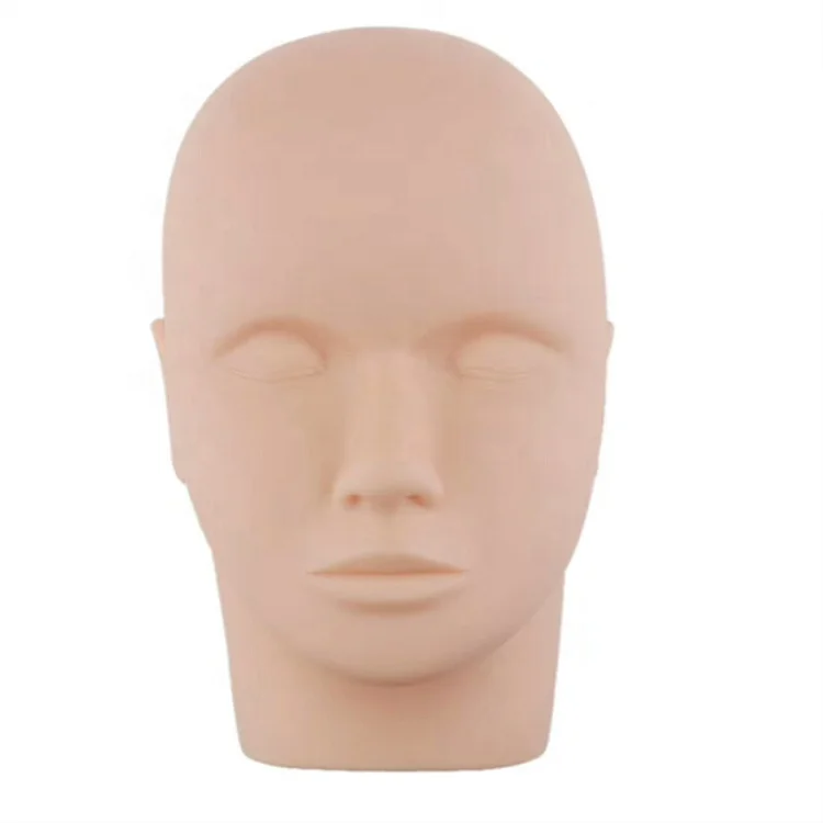 Wholesale practice training mannequin head for eyelash extensions