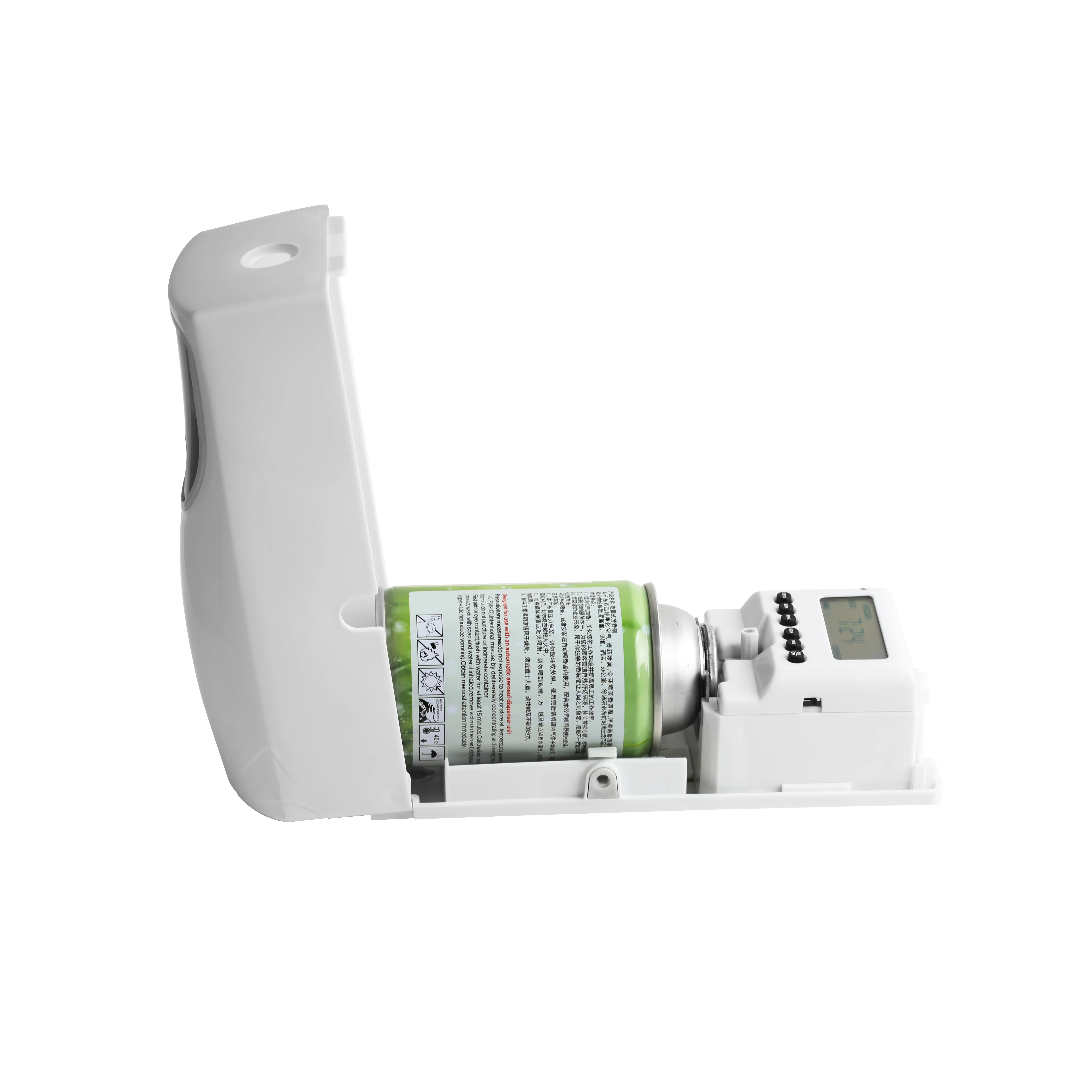 
Wall mounted 250ml refillable AA battery operated fragrance automatic spray hand aerosol sanitizer dispenser air freshener 