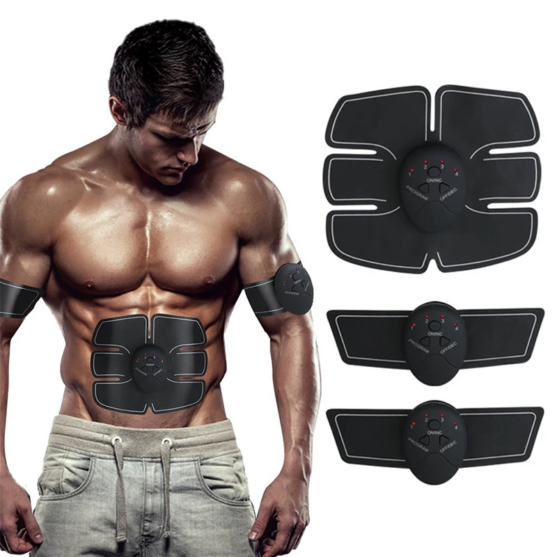 Hot Selling 6-pack Smart Ems Abdominal Abs Muscle Stimulator Body Toning Belt Fitness