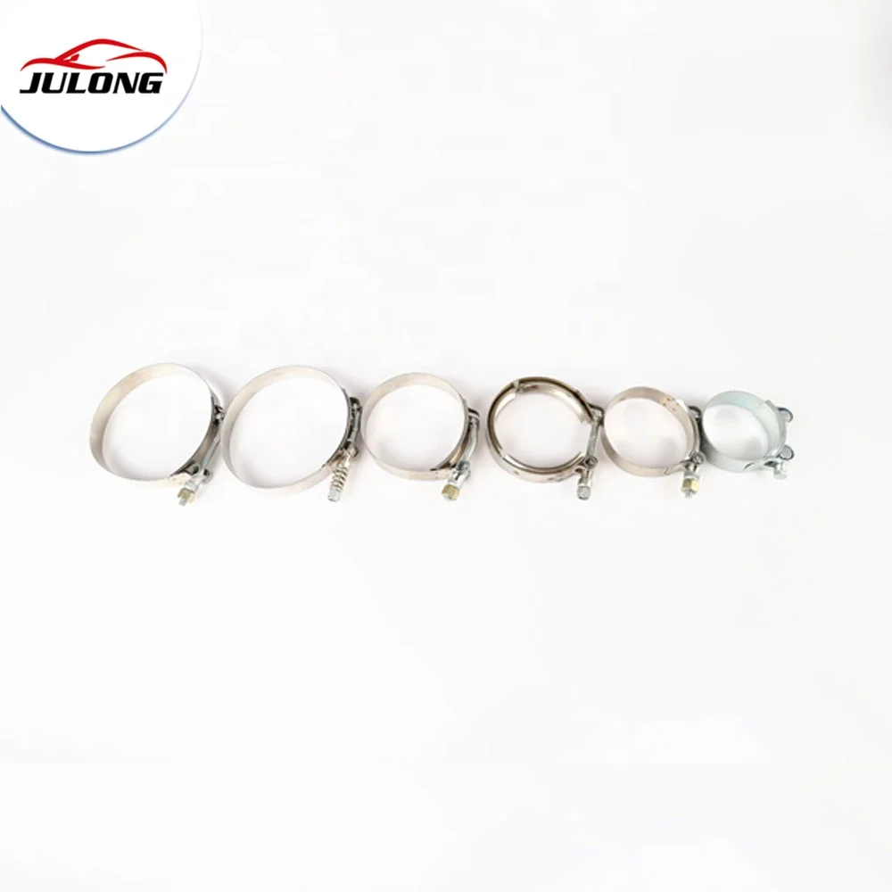 High Quality many sizes many types stainless steelhose clamps